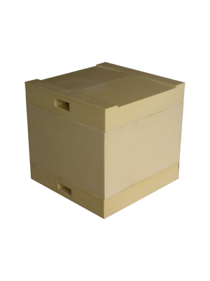 MIODOLAND polaco colmenas de abeja reina depositando miel Polonia 05